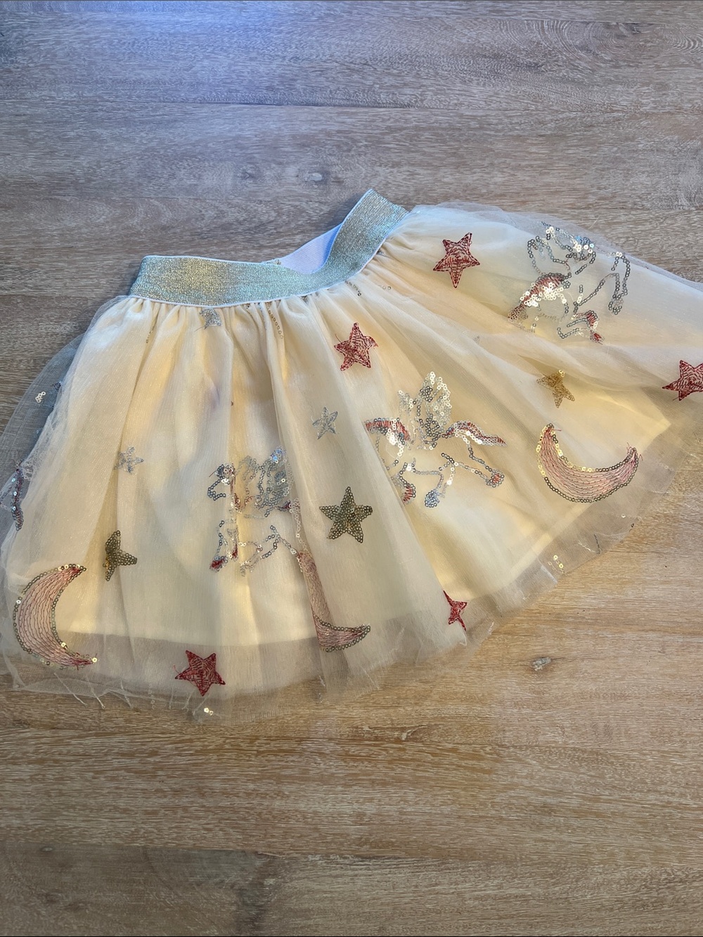 Lola and the boys unicorn sequin Tutu EUC size 6